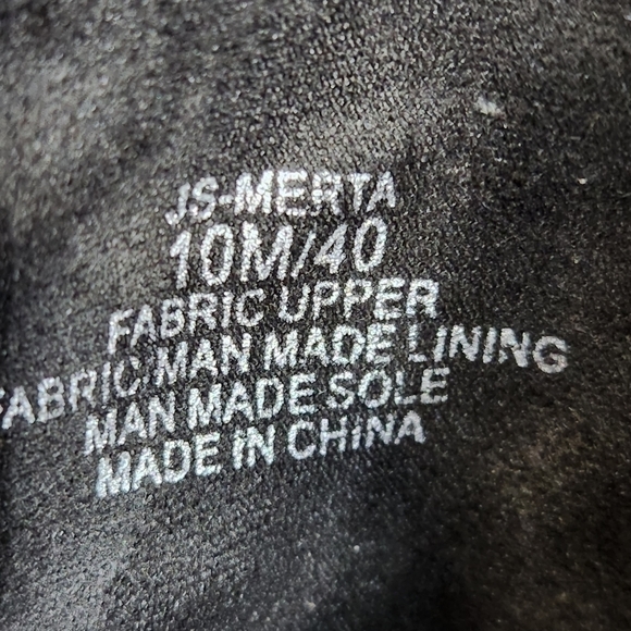 Size 10 Bootie Satin Rounded Heeled boot Fabric Black JESSICA SIMPSON - Picture 8 of 16